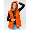 Oranža veste ar kapuci Dzil JS/M23039