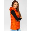 Oranža veste ar kapuci Dzil JS/M23039