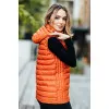 Oranža veste ar kapuci Dzil JS/M23039