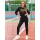 Sieviešu melns sporta komplekts Lietuva Sportinis5