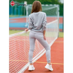 Sieviešu gaiši pelēks sporta komplekts Lietuva