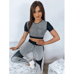 Melns sieviešu sporta komplekts Okra