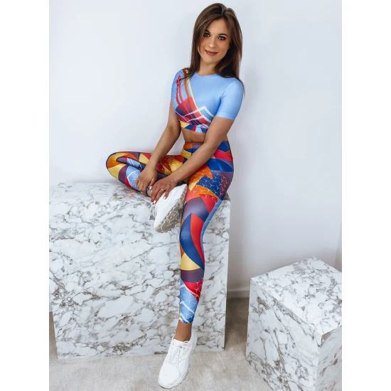 Krāsains sieviešu sporta komplekts Danum AY0655