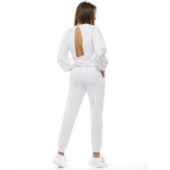 Balts sieviešu sporta komplekts Kotri O/12113