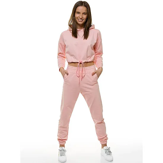 Light pink sports set for women Evelin O/12108