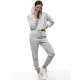 Gray womens sports set Evelin O/12108