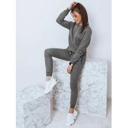 Tumši pelēks sieviešu komplekts Etel