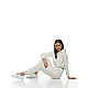 Ivory womens sports set Evelin O/12108
