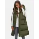 Sieviešu garā veste zaļā krāsā Potom O/81266