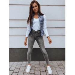 Festa zila jaka ar kapuci