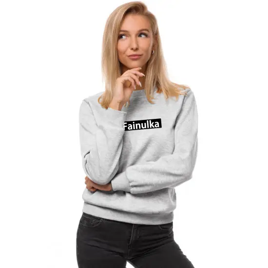 Sieviešu pelēks džemperis Fainulka JS/W01