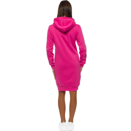 Sieviešu rozā kleita ar kapuci Margaret JS/YS10005/19
