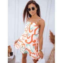 Sieviešu vasaras kleita baltā Dilon krāsā