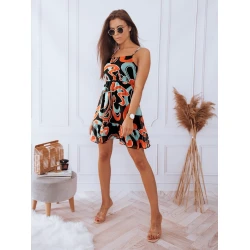 Sieviešu vasaras kleita baltā Dilon krāsā