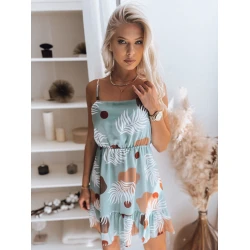 Sieviešu vasaras kleita gaiši zaļa Dilon