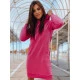 Sieviešu rozā kleita ar kapuci Margaret JS/YS10005/19