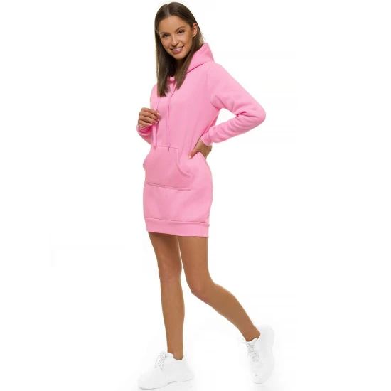 Sieviešu rozā kleita ar kapuci Megan JS/YS10003/20