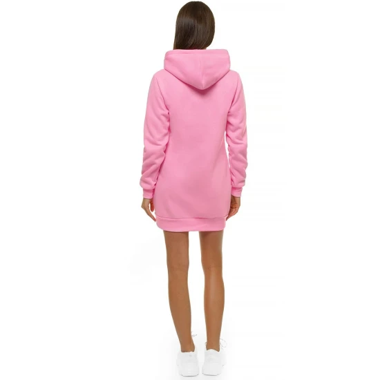 Sieviešu rozā kleita ar kapuci Megan JS/YS10003/20
