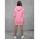 Sieviešu rozā kleita ar kapuci Megan JS/YS10003/20