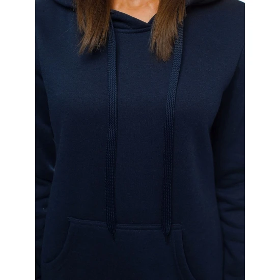 Sieviešu tumši zila kleita ar kapuci Megan JS/YS10003/25