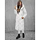 Balta sieviešu stepēta ziemas jaka Coco JS/5M3173/281