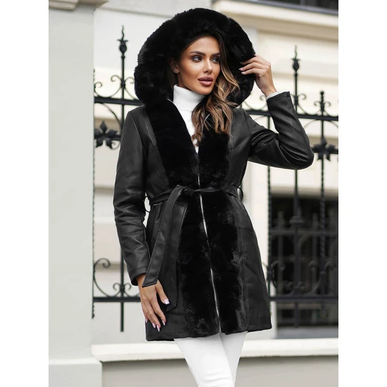 Ādas jaka sievietēm Oper JS/11Z8059Z