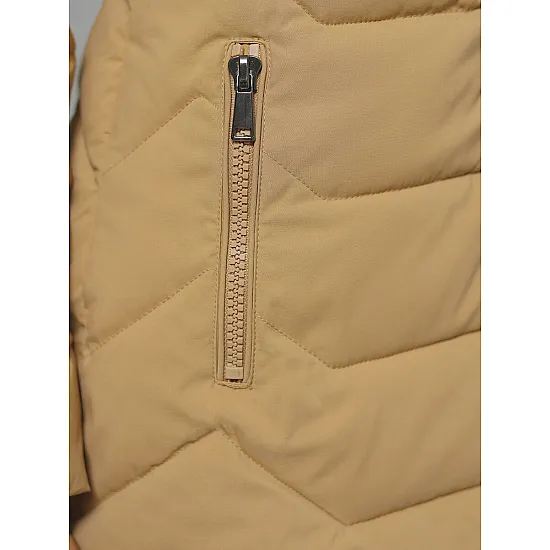 Bēšs sieviešu ziemas jaka Tamira JS/16M9121/62