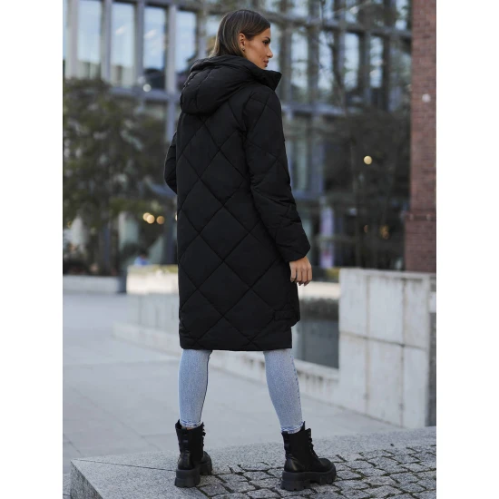 Garā melnā ziemas jaka Steper