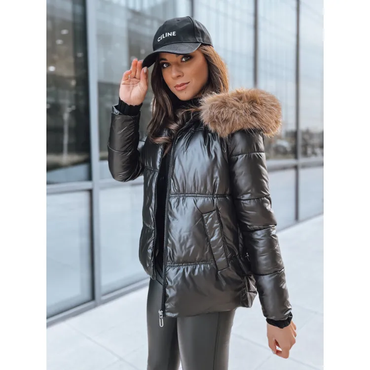 Melna sieviešu jaka Sparkle TY3953