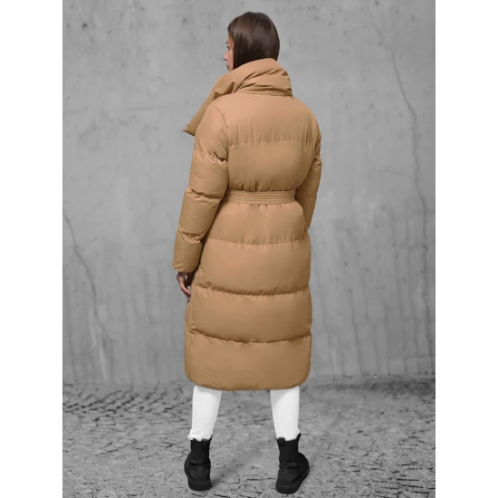 Sieviešu brūns mētelis Korper JS/M737/84