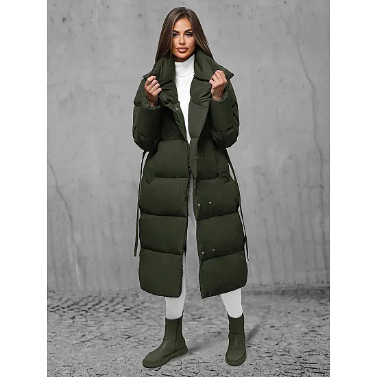 Moteriškas chaki paltas Korper JS/M737/136