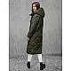 Women's green quilted winter jacket Coco JS/5M3173/136