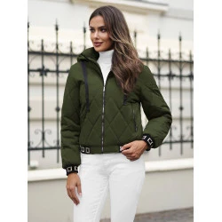 Zaļa dāmu jaka Moren
