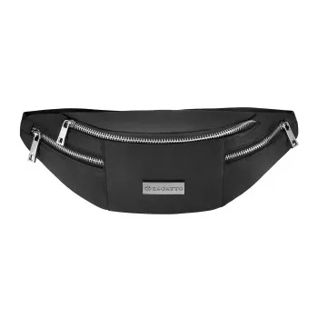 Melna jostas rokassoma Totes