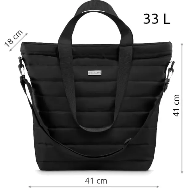 Melna Tobar rokassoma ZG777