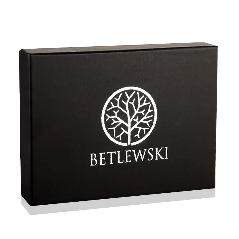 Izpārdošana BETLEWSKI® ādas kredītkaršu futrālis (sarkans) BE-08 Premium