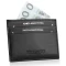 Izpārdošana BETLEWSKI® ādas kredītkaršu futrālis (melns) 