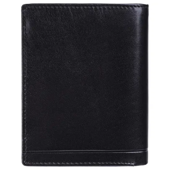 Vīriešu dabīgās ādas maks Jesse (melns) ZG-001-BAR