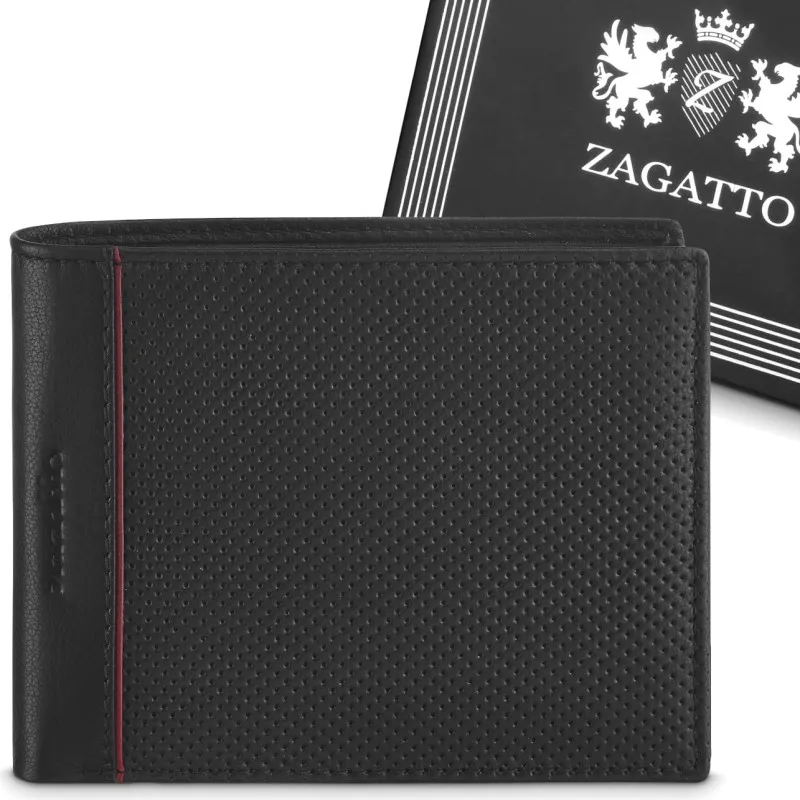 Vīriešu dabīgās ādas maks Tival ZG-N992-F14 Premium