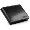 Vīriešu dabīgās ādas maks Scott (melns) ZG-062-BAR Premium