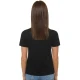 Melns sieviešu T-krekls Dian JS/SD211