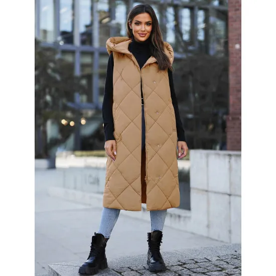 Brūna gara veste Kiket JS/5M3165/84