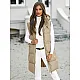 Sieviešu brūna veste ar kapuci JS/5M3186/392Z