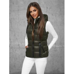 Tumši zaļa veste Bizer