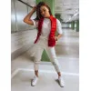 Veste sarkana Jupiter TY3001