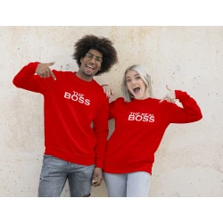 Sarkans džemperis  The real boss