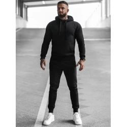 Vīriešu melns sporta tērps Sumer