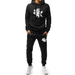 Vyriškas juodas sportinis kostiumas Vytis