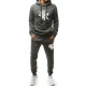 Vyriškas tamsiai pilkas sportinis kostiumas "Vytis"