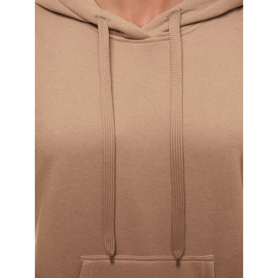 Sieviešu brūna kleita ar kapuci Megan JS/YS10003/91